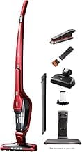 Electrolux Ergorapido Pet Cordless 2-in-1 Vacuum Cleaner with Motorized Pet Nozzle for Easy Pet Hair Removal, 48-Minute Run Time, 2 Power Modes, Chili Red