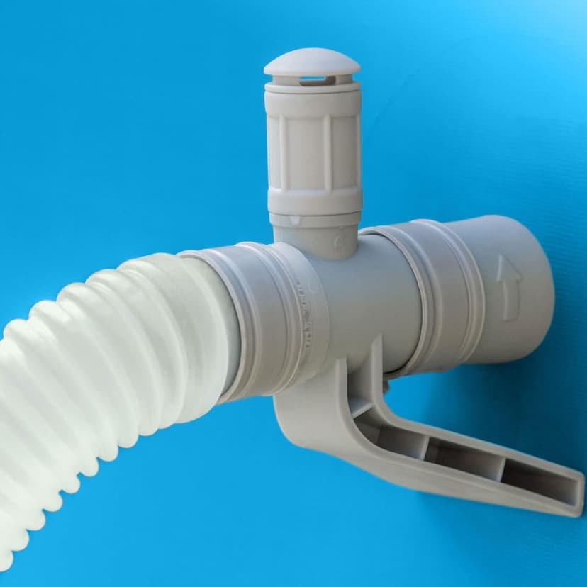 Intex Inflatable Above-Ground Swimming Pool, Easy Set 15ft x 42in w/Filter Pump & Ladder