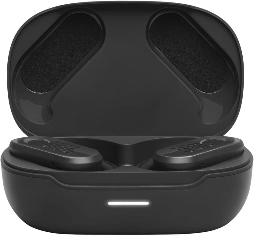 JBL Endurance Peak 3 - Dust and Water Proof (IP68) True Wireless Active Earbuds, JBL Pure Bass Sound, Up to 50 Total Hours of Playback with Speed Charge, Ambient Aware & Talk Thru (Black)
