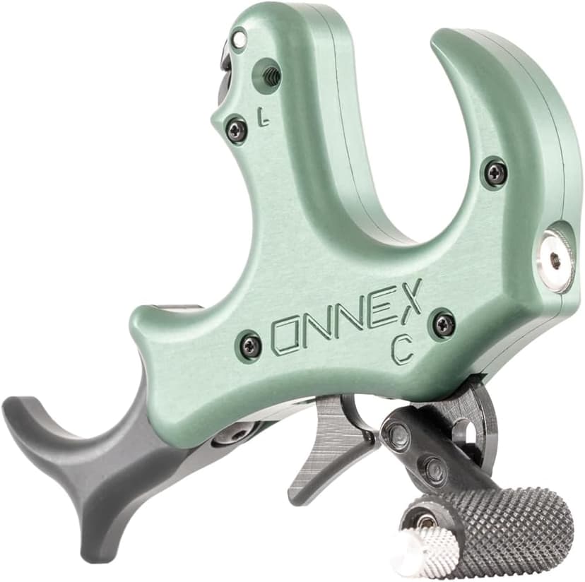 Stan OnneX Clicker Thumb Bow Release Aid for Archery & Hunting - Adjustable, DLC-Coated Resistant Internals, Smooth Action, Click-Feedback System, Modular 3 or 4 Finger Fit