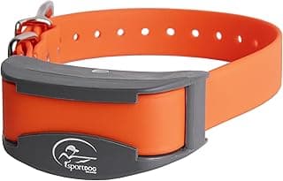 SportDOG FieldTrainer 425X & SportHunter 825X Add-a-Dog Collar - Double Pairing Compatible - Safe Shock E-Collar for Multi-Dog Households - Durable & Waterproof Obedience Training Accessory - Orange