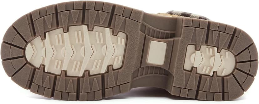 ANJOUFEMME Work Hiking Boots for Women Waterproof - Womens Outdoor Ankle Boots Lightweight Snow Winter Boots for Trekking Walking