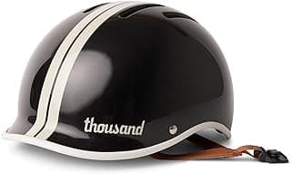 Thousand Heritage 2.0 Adult Bike Helmet; The Original Low Profile Retro Commuter Cycling Helmet Safety Certified for Bicycle Skateboard Skating Roller Skates; for Men & Women
