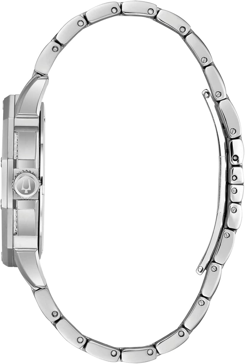 Bulova Men's Crystal Octava Chronograph Quartz Watch, Pave Crystal Dial