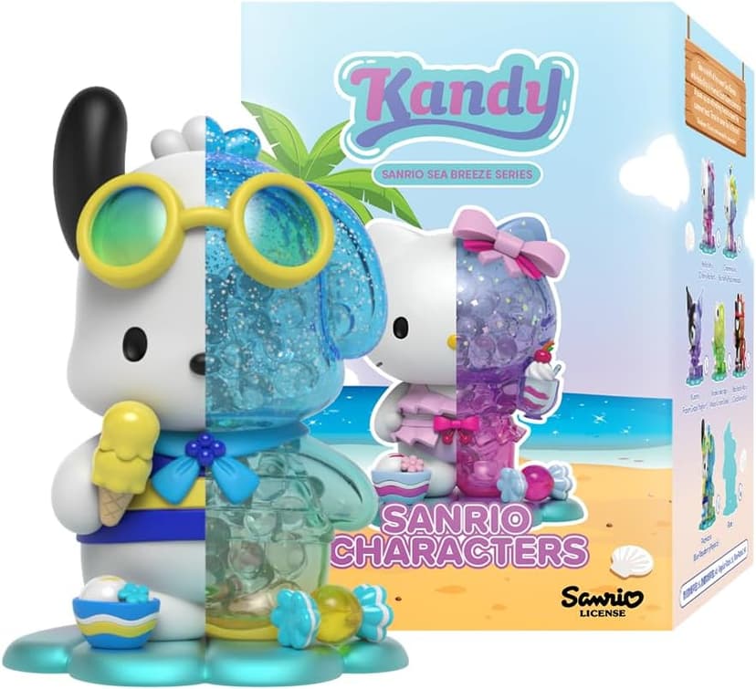 Mighty Jaxx Kandy x Sanrio Sea Breeze Summer Edition | Blind Box Collectible Figurines | One Pack - Contains One Random Figure B0D9YGGTPK