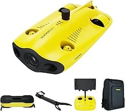 Chasing Gladius MINI S Upgraded Professional Underwater Drone Set, with 4k Resolution + EIS Anti-Shake Camera, Remote Control and App Remote Control, Support Multiple Mounts