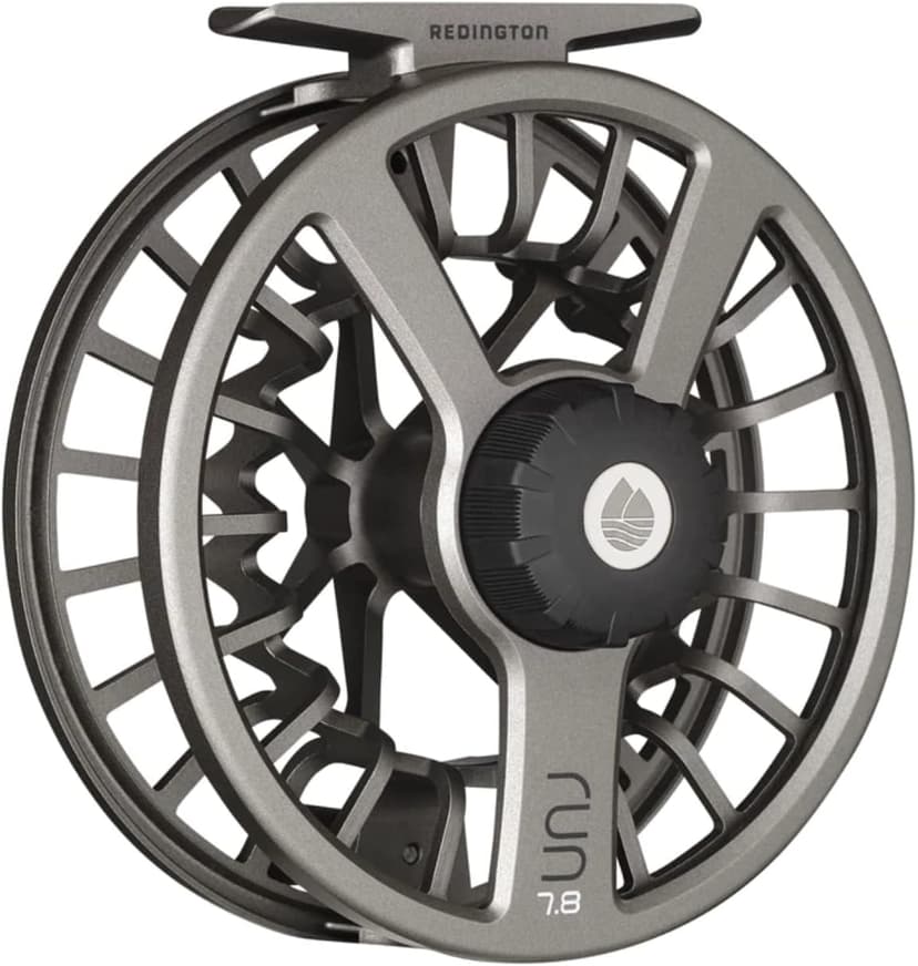 Redington Run Fly Fishing Reel – Lightweight All-Water Reel with Carbon Fiber Drag, Large Arbor, Die-Cast Frame & Ergonomic Handle – 3/4, 5/6 & 7/8 Weights for Trout, Redfish, Bass & More