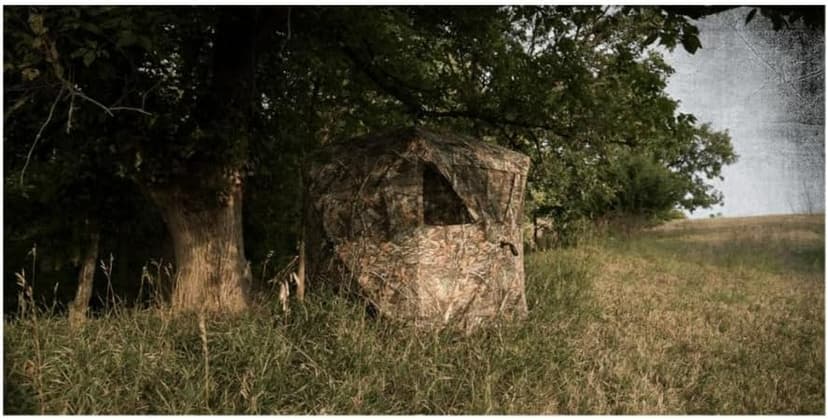 Ameristep Care Taker Ground Blind, Mossy Oak Break Up Country, Model: None