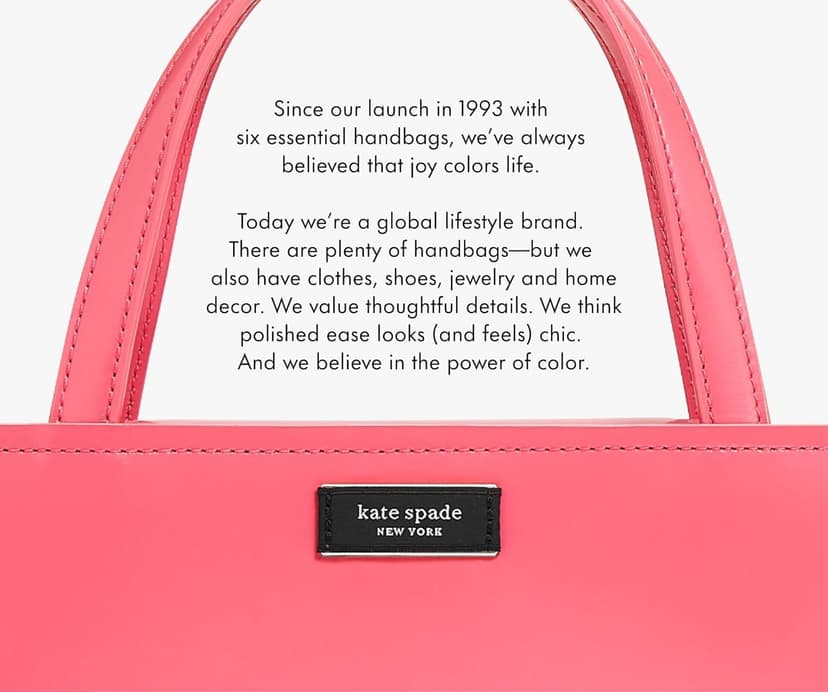 kate spade new york Canvas Tote Bag with Interior Pocket