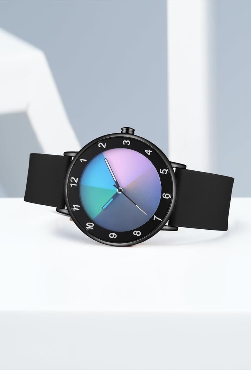 RUYEOOK Unisex Watches Fashion Creative Original Design Watch for Men and Women Unique Wristwatch Easy to Read time