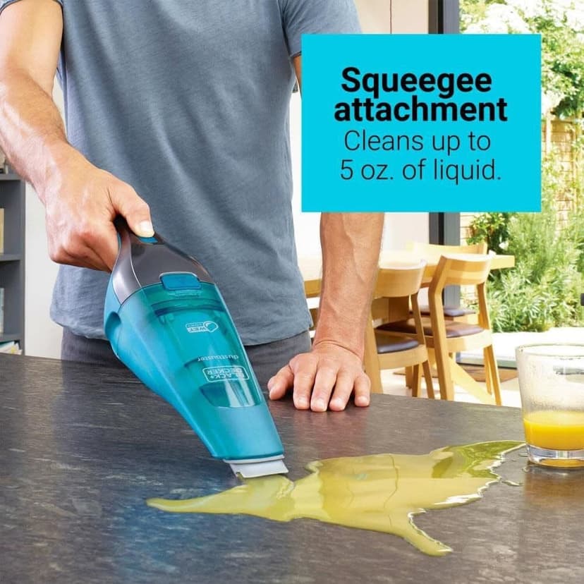 BLACK+DECKER dustbuster Wet/Dry Handheld Vacuum, Cordless Hand Vac (HNVC215BW52)