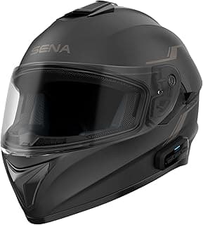 Sena OutForce Smart Helmet Full Face (Matt Black, Medium) (OUTFORCE-MB00M - SP85