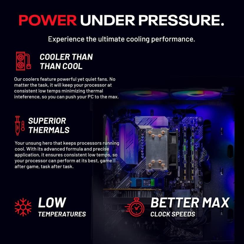 Skytech Gaming Storm Gaming PC, AMD Ryzen 5 5500 3.6GHz, NVIDIA RTX 5050 8GB, 1TB NVMe SSD, 32GB DDR4 RAM 3200, 650W Gold PSU, Wi-Fi, Win 11, Desktop