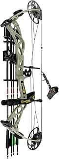 Sanlida Dragon X9 Ready to Hunt Compound Bow Package for Adults, Archery Compound Bow and Arrow Set, 0-70 Lbs Draw Weight, No Bow Press Needed, Limited Life-time Warranty, RH Only