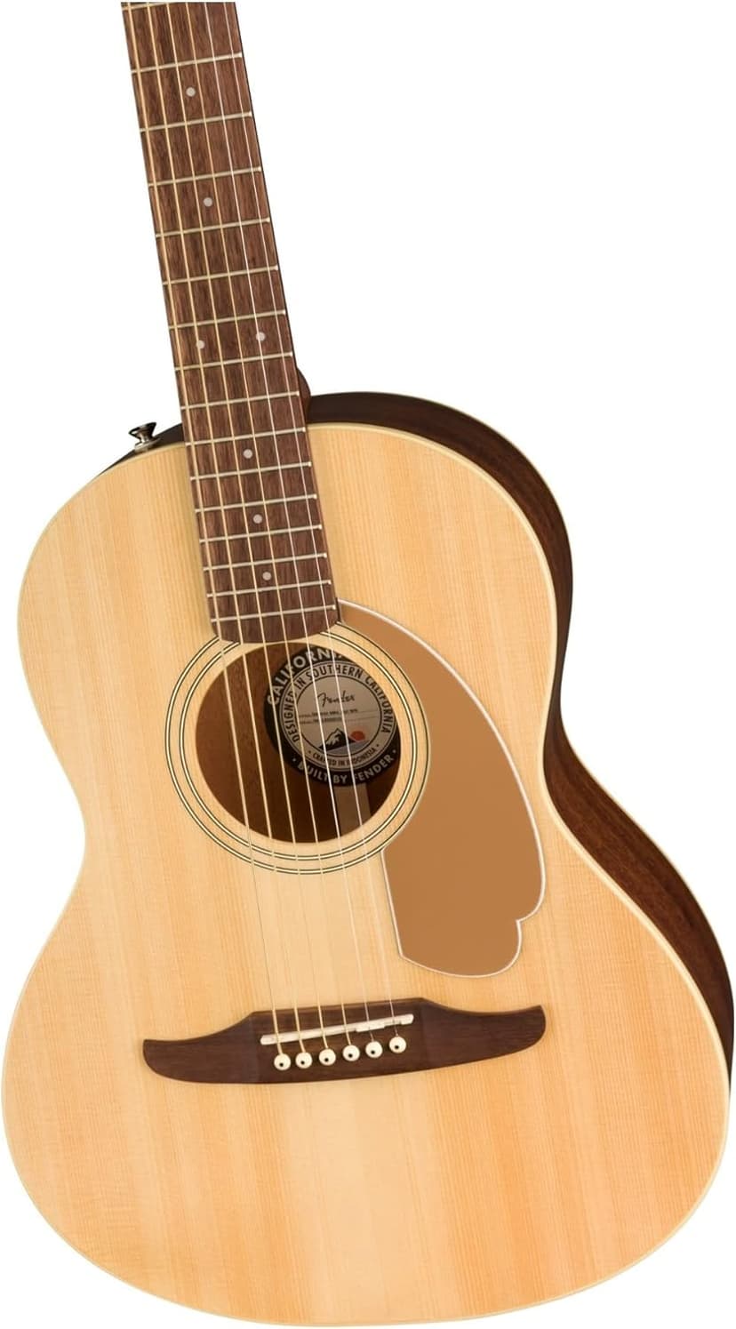 Fender Sonoran Mini Acoustic Guitar, with 2-Year Warranty, Natural, Rosewood Fingerboard, with Gig Bag