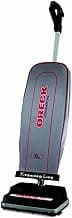 Oreck Commercial U2000RB2L-1 LEED-Compliant Upright Vacuum,Gray/Black, 9.25"D x 47.75"H x 12.5"W