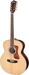 GUILD BT-258E Baritone Deluxe Acoustic-Electric Guitar - Natural
