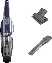 Shark Cyclone PET Handheld Vacuum with 8" Crevice Tool, HyperVelocity Suction, Navy Blue/Grey, CH701