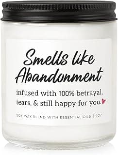 Farewell Gifts for Coworkers, Retirement Candle - 9oz Lavender Scented Soy Wax Candle - Moving Away, Leaving, Goodbye, Going Away Gift for Coworkers Women, Friend, Work Bestie