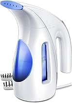 HiLIFE Steamer for Clothes, Portable Handheld Clothing Steamer, 240ml Big Capacity, 700W, Strong Power, Fabric Quick Wrinkle Remover for Home, Office, Travel (ONLY FOR 120V)-Blue