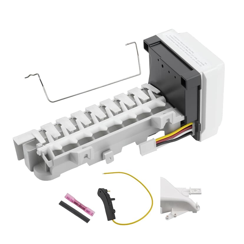 W10882923 Refrigerator Ice Maker, Compatible with Whirlpool Maytag KitchenAid, Replaces W10377151 AP6037857 W10377147 PS11769140, Stable & Efficient Ice Production