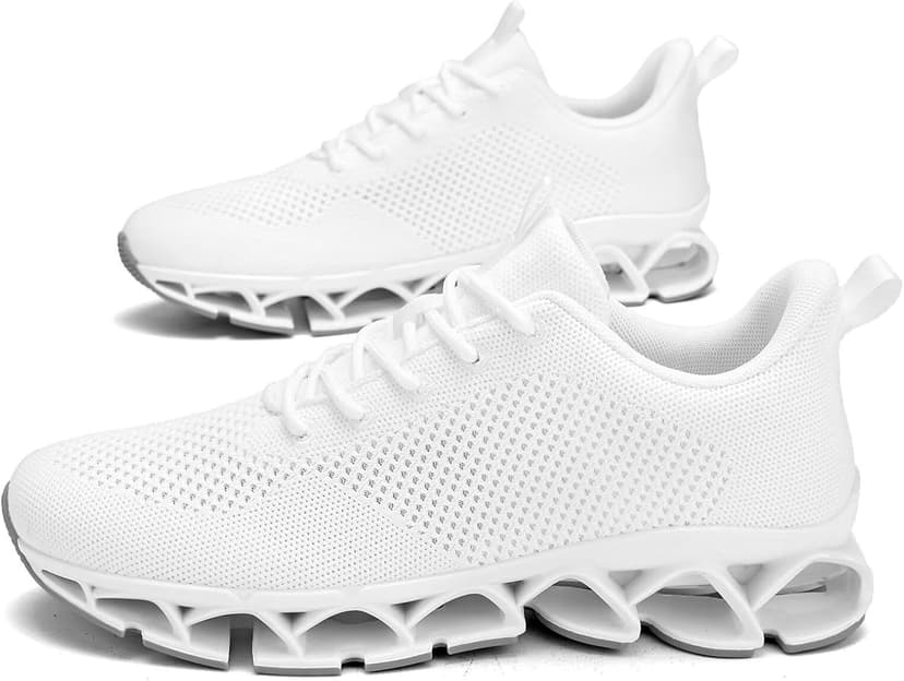 ZdisQ Mens Walking Shoes Blade Tennis Casual Fashion Running Sneakers Comfort Non Slip Workout Sport Athletic Trainers