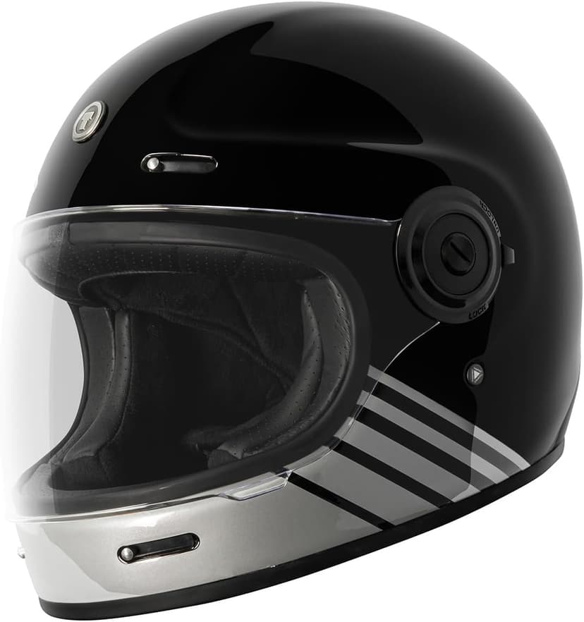TORC T1/Newport Fiberglass Full Face Motorcycle Helmet DOT & ECE Approved