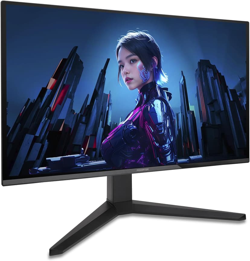 Acer Predator Gaming Monitor | 26.5" WQHD 2560x1440 QD-OLED | AMD FreeSync Premium | 240Hz | 0.03ms | Tilt, Height Adjustment, Pivot & Swivel | DCI-P3 99% | 2 x DP 1.4 & 2 x HDMI 2.1 | X27U W1bmiipprx