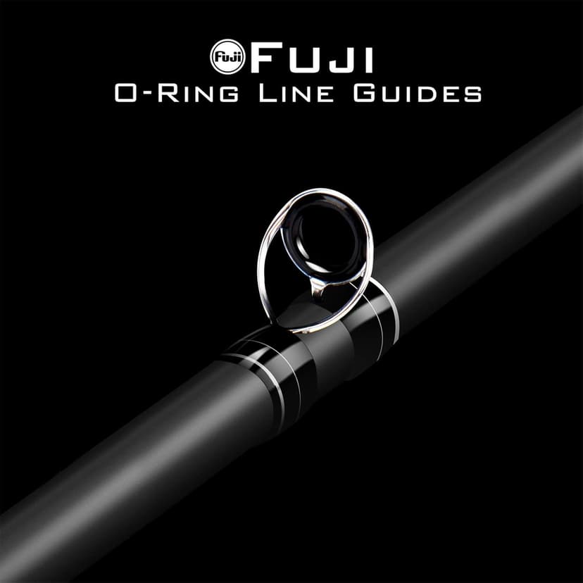 KastKing Perigee II Spinning & Casting Fishing Rods, Fuji O-Ring Line Guides, 24 Ton Carbon Fiber Casting and Spinning Rods - Two Pieces,Twin-Tip Rods