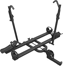 Bike Rack for Car,200lbs Capacity for 2 EBike with Anti Theft Lock Foldable Tilt Design Hitch Bike Rack,Up to 5-Inch Fat Tire for 2'' Receiver