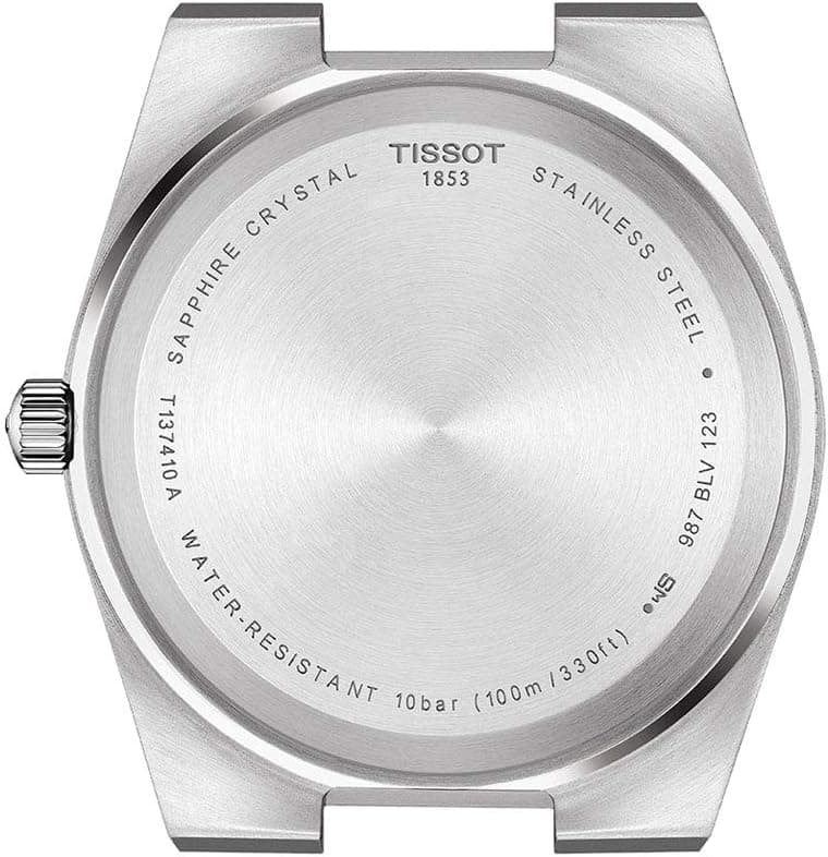 Tissot Men's PRX 316L Stainless Steel Case Dress Watch Grey T1374101104100