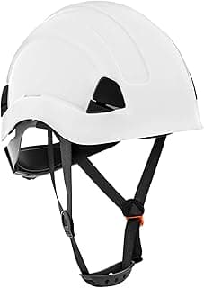 Jackson Safety CH300 Climbing-Style Hard Hat - Non-Vented Construction Helmet with Chin Cup - ANSI Z89.1 & OSHA Compliant - (Multiple Colors)