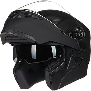 ILM Motorcycle Dual Visor Flip up Modular Full Face Helmet DOT Model 902/902L
