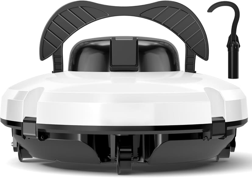 2026 Cordless Robotic Pool Cleaner - 120 Mins Automatic Pool Vacuum for Above Ground Pool & In - Ground Flat Pools up to 1000 Sq.Ft, Robot Pool Cleaner with Self - Parking Tech