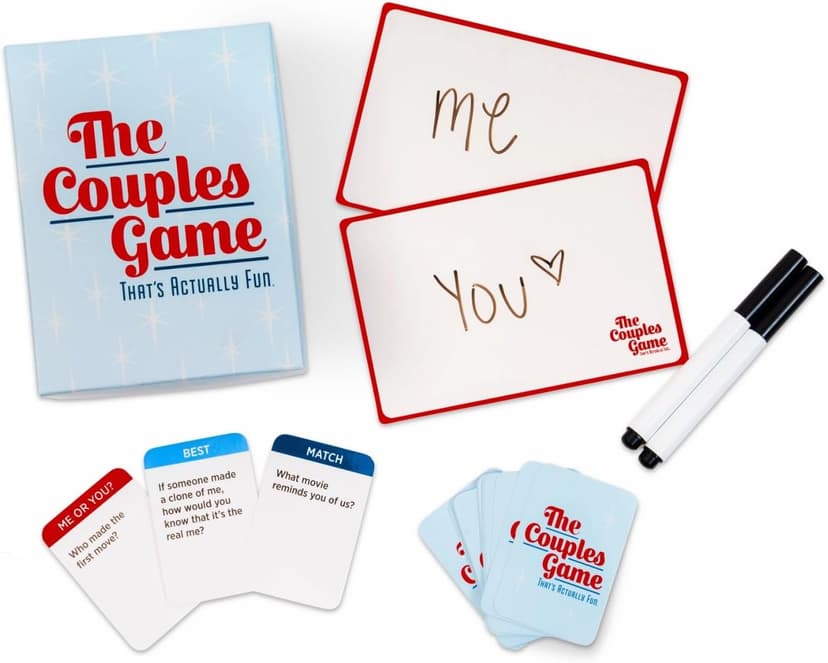 DSS Games The Couples Game That's Actually Fun [Date Night Idea, Relationship Card Game, Newlywed Game, 2 Players for Adults | Couples Gifts, Gift for Her, Gift for Him]