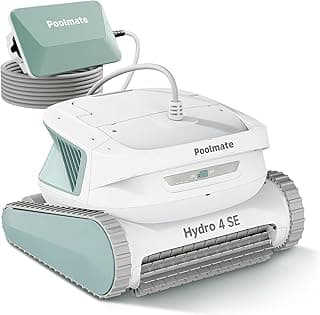 Chasing Hydro 4 SE Pool Vacuum for Inground Pools | Robot Cleaner for Floor, Wall & Waterline | Always Cleaning, Never Charging | 40ft Cord | 4.1L Filter Basket for Inground & Above Ground Pools