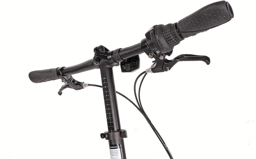 ZiZZO Campo 20 inch Folding Bike with 7-Speed, Adjustable Stem, Light Weight Frame