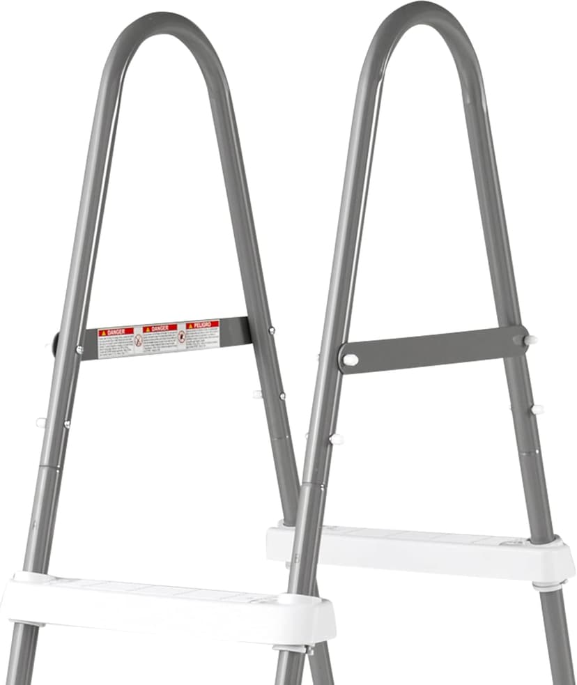 Intex Above Ground Steel Frame Swimming Pool Ladder for 42-in. Wall Height Pools