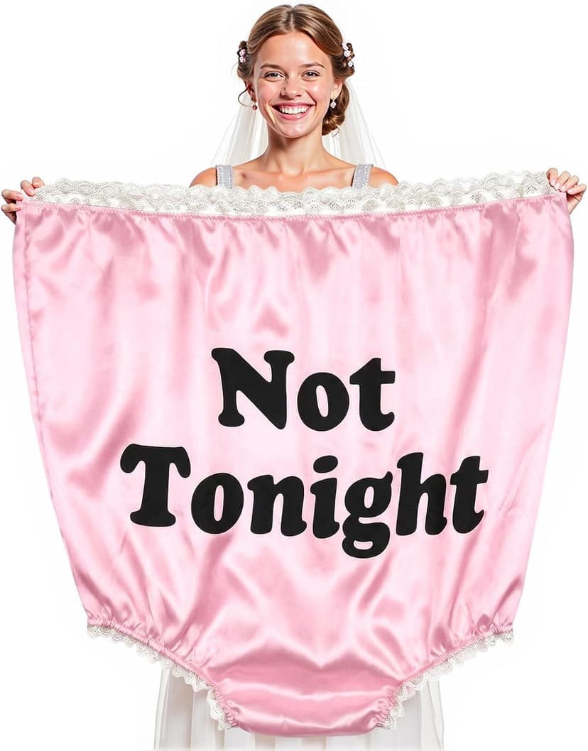 Hosrnovo Funny Underwear for Women, 28Inches Big Granny Panties Gag Gifts for Adults Men