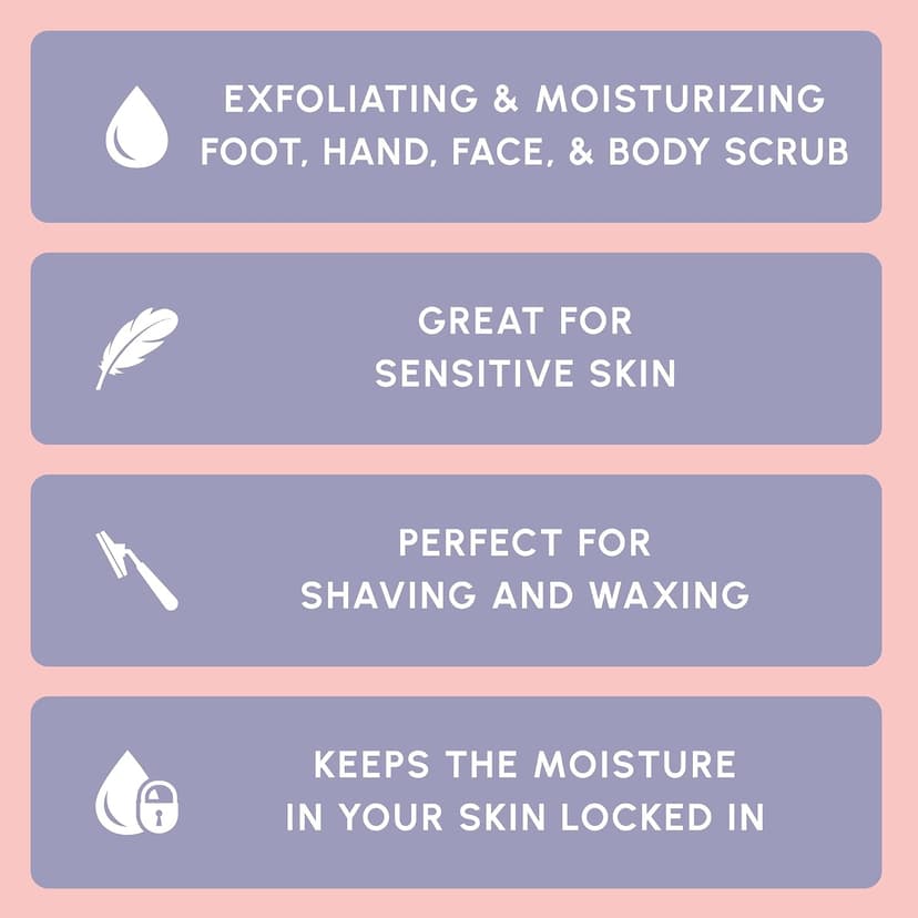 Moisturizing & Exfoliating Face, Foot & Hand Scrub, Natural Softening Formula for Smoother, Softer & More Even Complexion Brooklyn Botany Arabica Coffee Body Scrub - 10 oz B07GQ4W15V