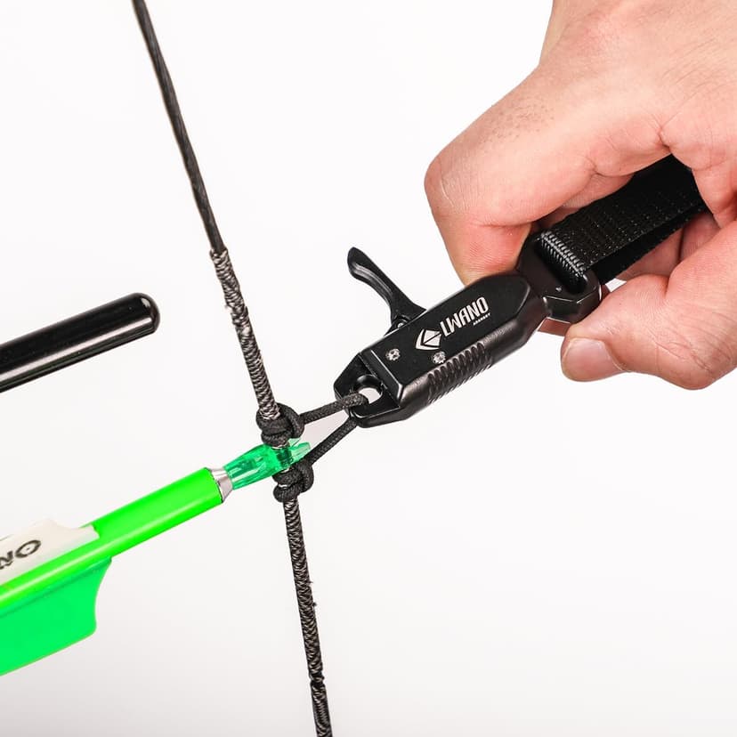 LWANO Bow Release, Archery Release Aids Trigger for Compound Bow, One Size Fits Most