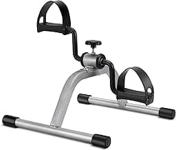 Pedal Exercise mini Exercise Bike for Leg and Arm Recovery Exercise Lightweight and Portable Floor Bike