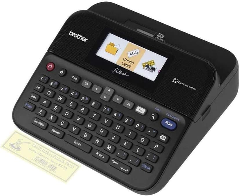 Brother PC-Connectable Label Maker with Color Display - PT-D600