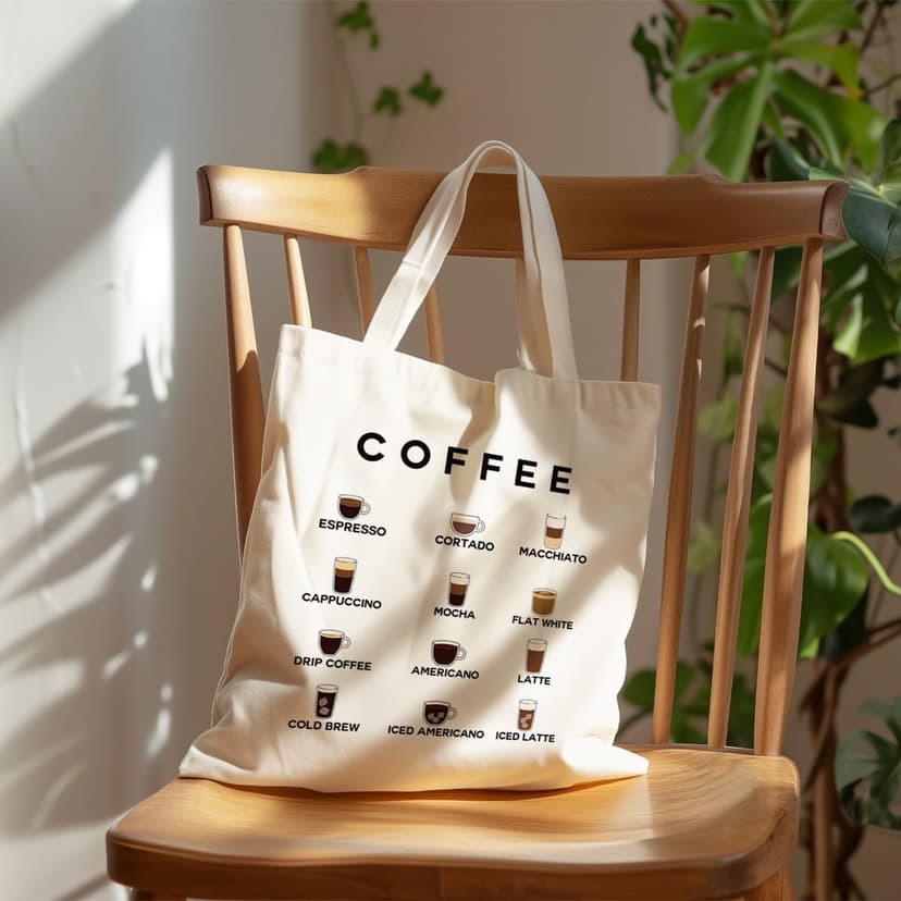 Canvas Tote Bag Aesthetic for Women,Reusable Canvas Cute Shoulder Bag for Grocery, Shopping, Beach & Daily Use B0DGKVR1DY