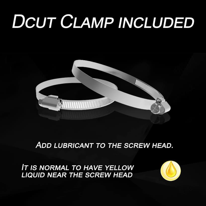 TEAIERXY 4 Inch 8ft Dryer Vent Hose, Flexible Insulated Air Ducting,Vent Hose PVC Aluminum Foil with 2 Clamps for HVAC Ventilation(White)