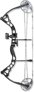 Diamond Archery Prism Fully Equipped Adjustable Durable Compound Bow, Right/Left Hand, 5-55 lbs Draw Weight, 295 FPS