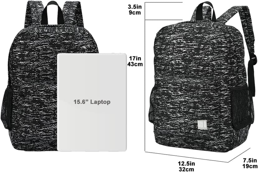 Reflective Backpack, High Visibility Backpack for Commuters Ride Motorcycle Bike, Water Resistant Bags Fit 15.6-Inch Laptop for Work and Travel