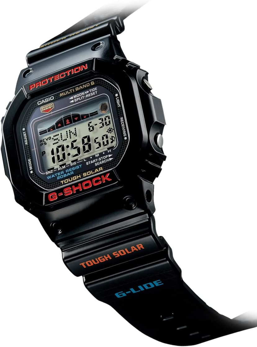 Casio Men's GWX-5600-1JF G-Shock G-Lide Tough Solar Radio Controlled Watch [Japan Import]
