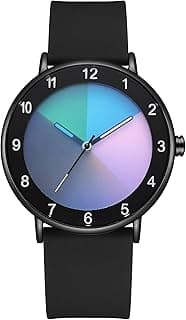 RUYEOOK Unisex Watches Fashion Creative Original Design Watch for Men and Women Unique Wristwatch Easy to Read time