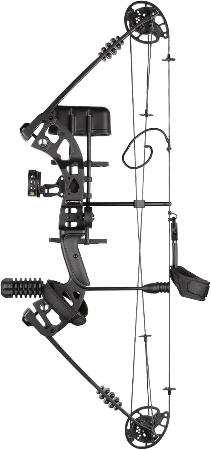 Compound Bow Set for Adults and Beginners, Adjustable 30-55 Lbs Draw Weight, 24"-29.5" Draw Length, up to IBO 310 fps, Archery Bow Set with All Accessories for Hunting Target Shooting Practice